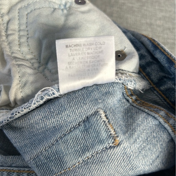 RE/DONE Originals 2017 High Rise Crop Flare in ultra light - Picture 9 of 13